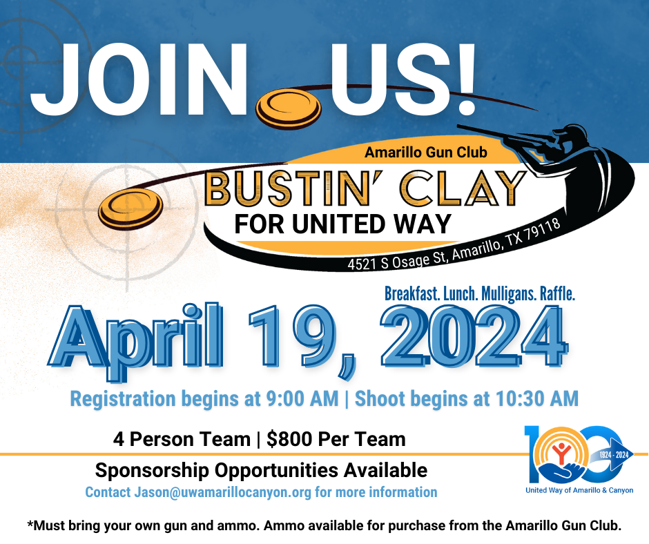 !st Bustin Clay Event