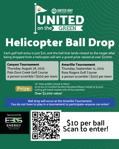 2025 United on the Green - Helicopter Golf Ball Drop
