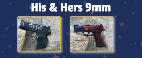 Gun raffle at United on the Range Gala 2025 in Amarillo supporting United Way, with prizes available during the evening event.
